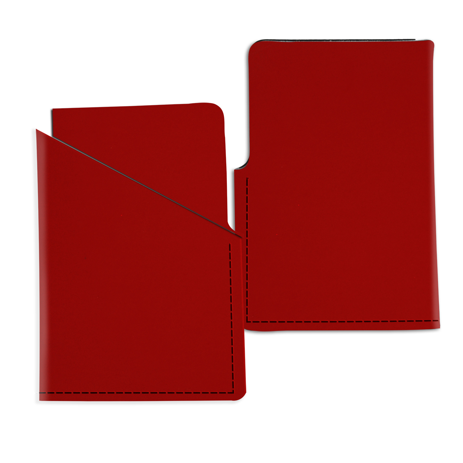 Vertical Leather Business Cards Wallet 1