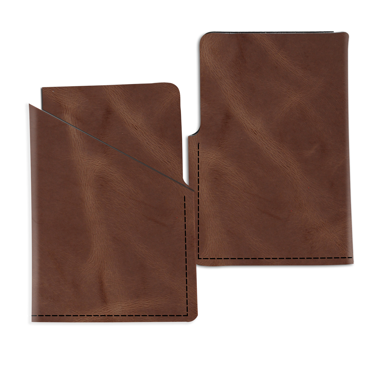 Vertical Leather Business Cards Wallet 1