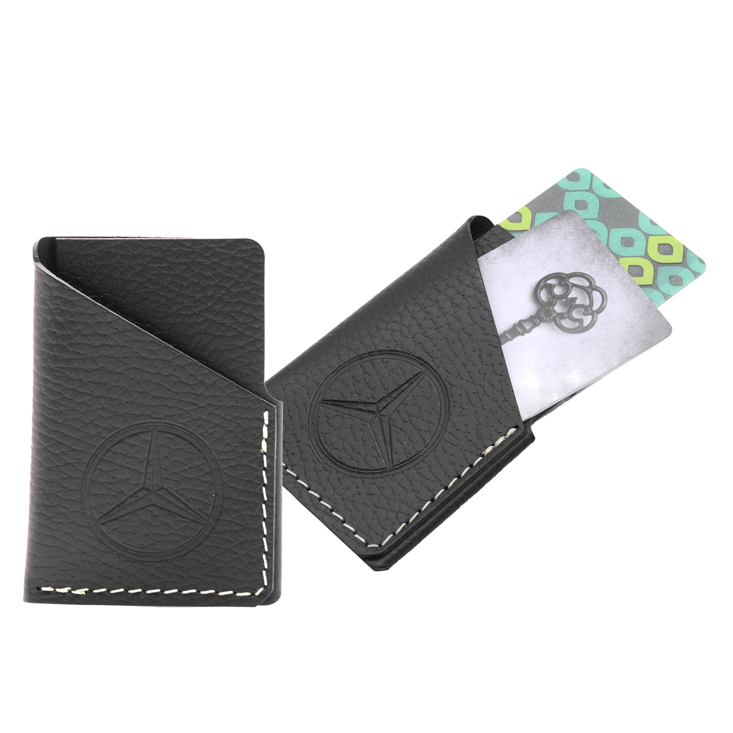 Vertical Leather Business Cards Wallet 1