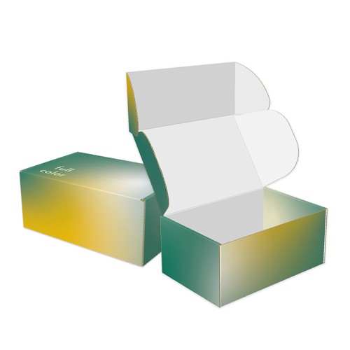 E-flute Full Color Custom Mailer Boxes - 9" x 6" x 4" 1 E-flute Full Color Custom Mailer Boxes - 9" x 6" x 4" 1