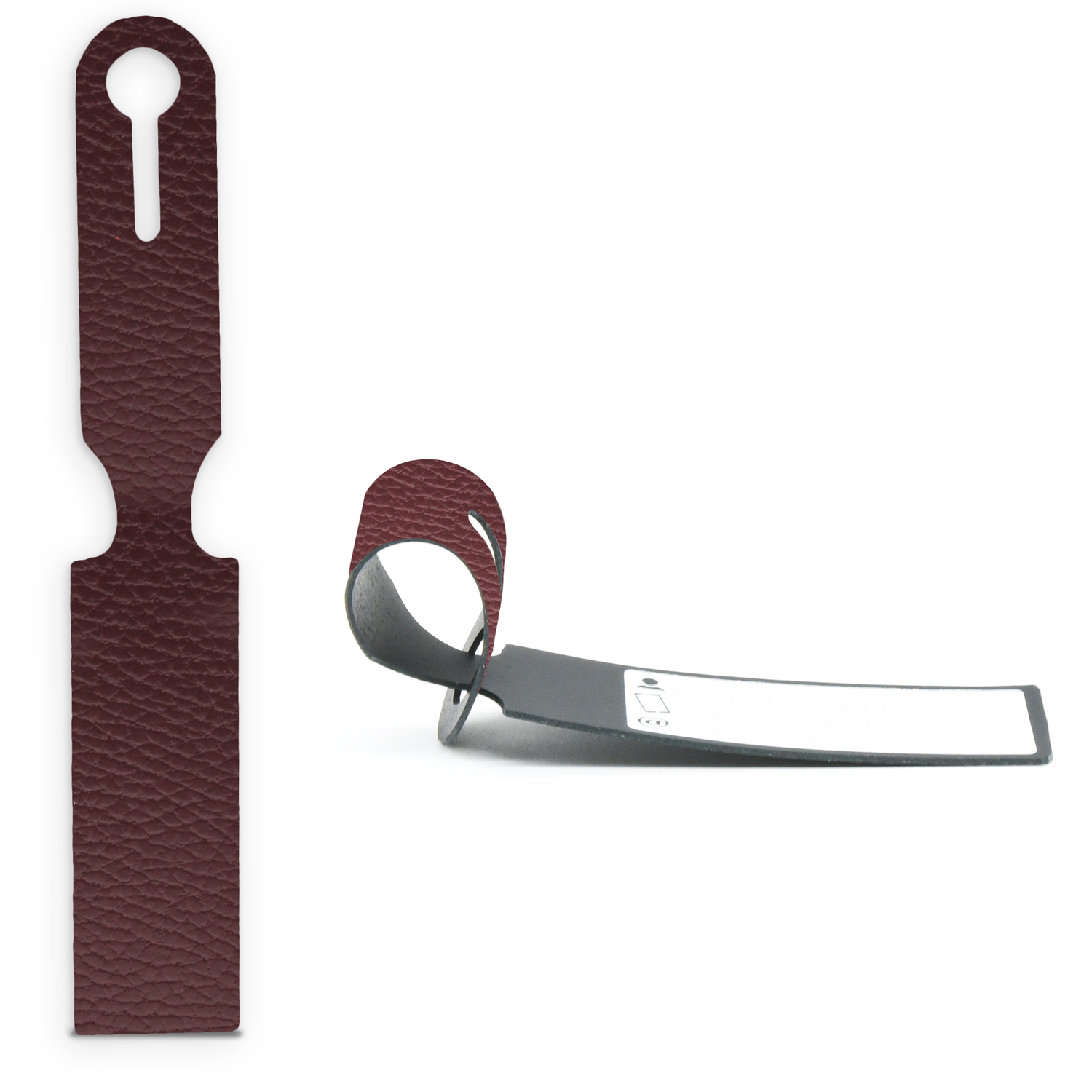 Classic Leather Luggage Tag 2