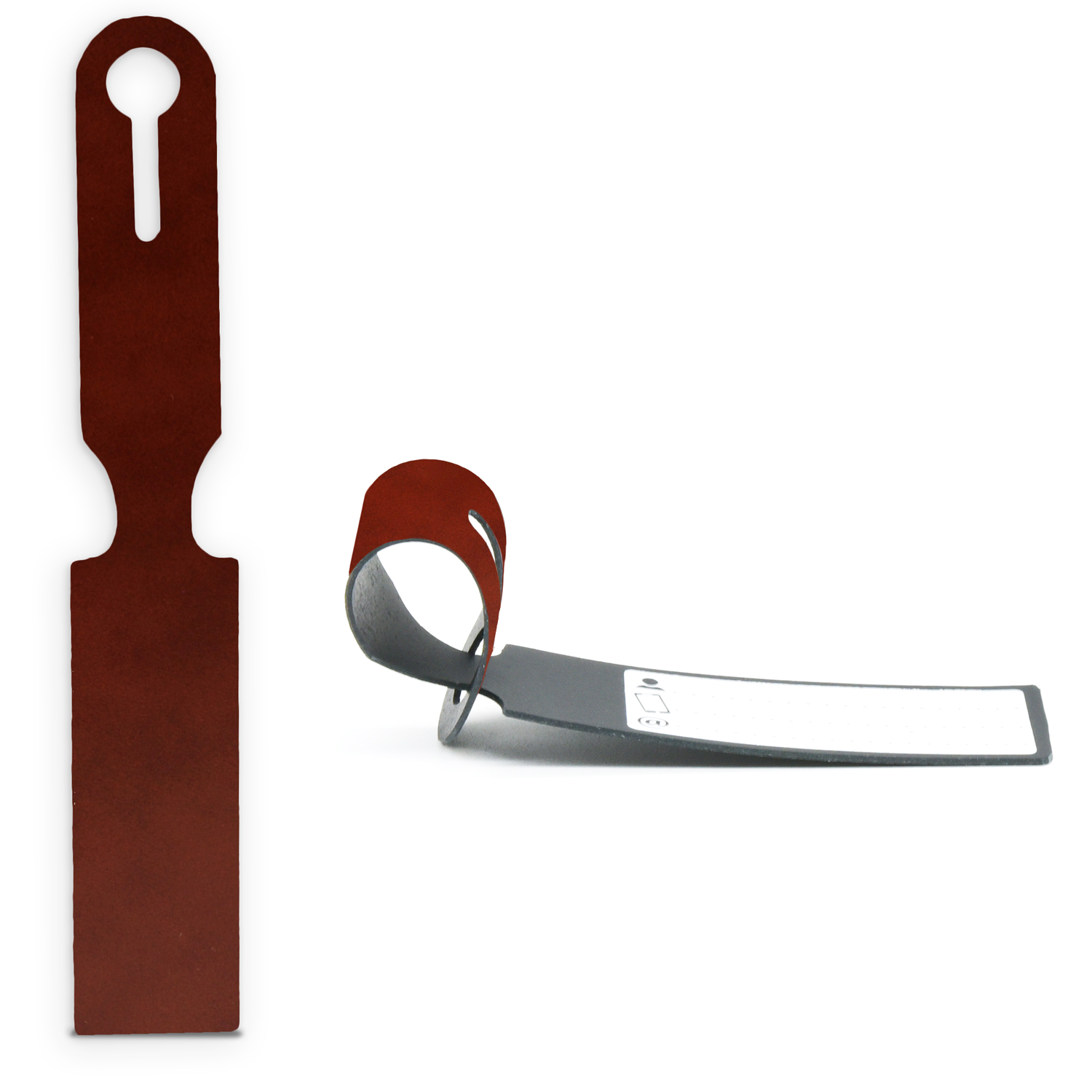 Classic Leather Luggage Tag 2