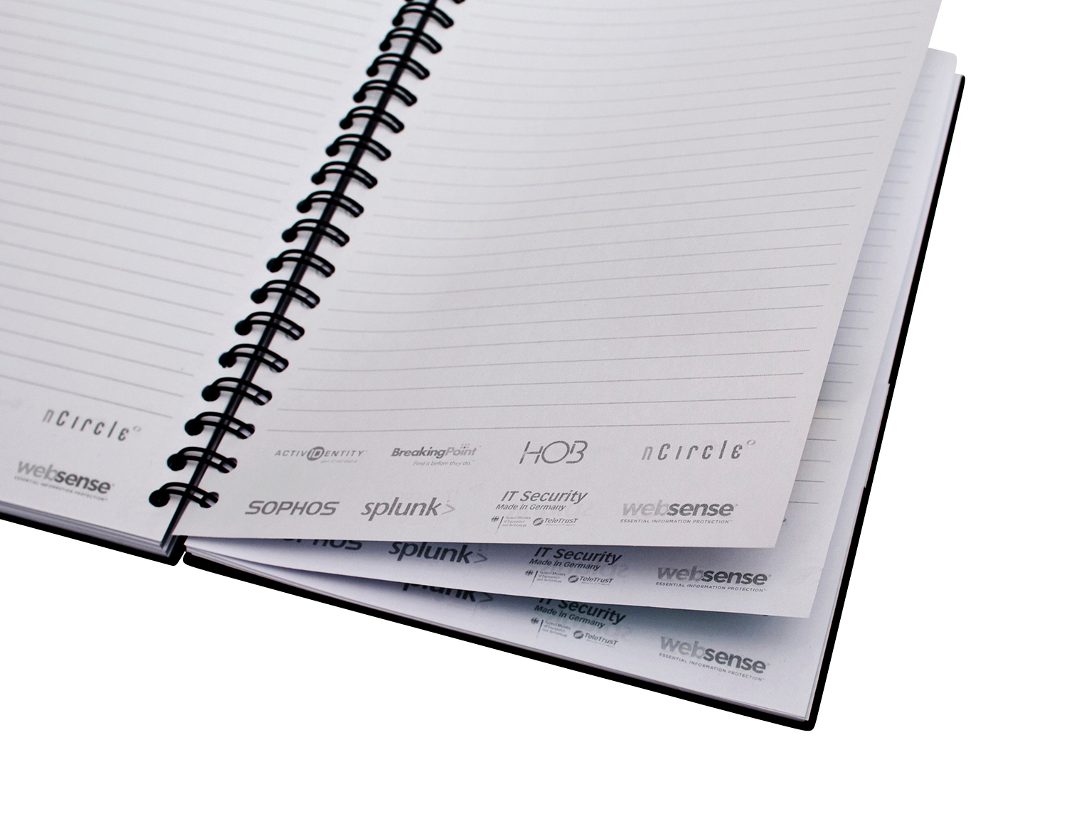 5" x 7" Recycled Spiral Journal 1