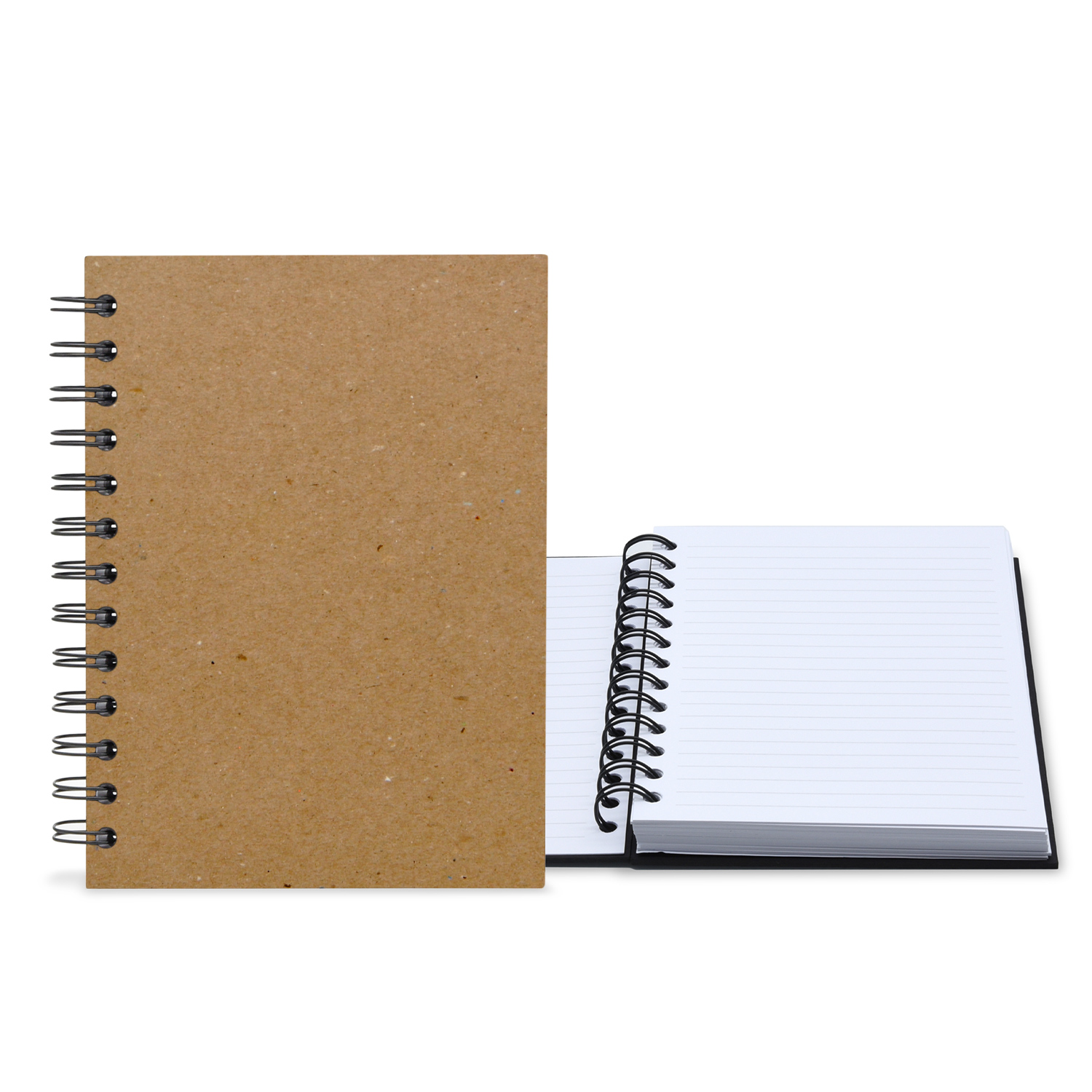 5" x 7" Recycled Spiral Journal 1