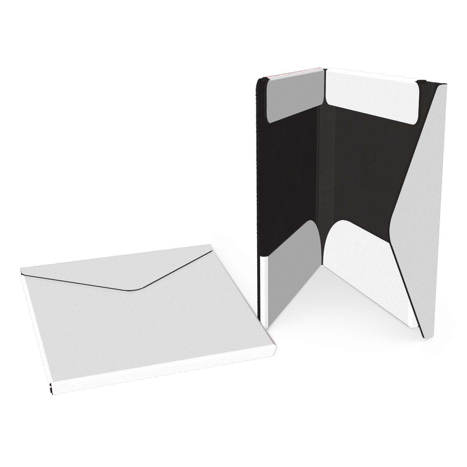 Portfolio 2 Pocket Folder w/ Snap or Velcro (10"x12"x1.125") 1