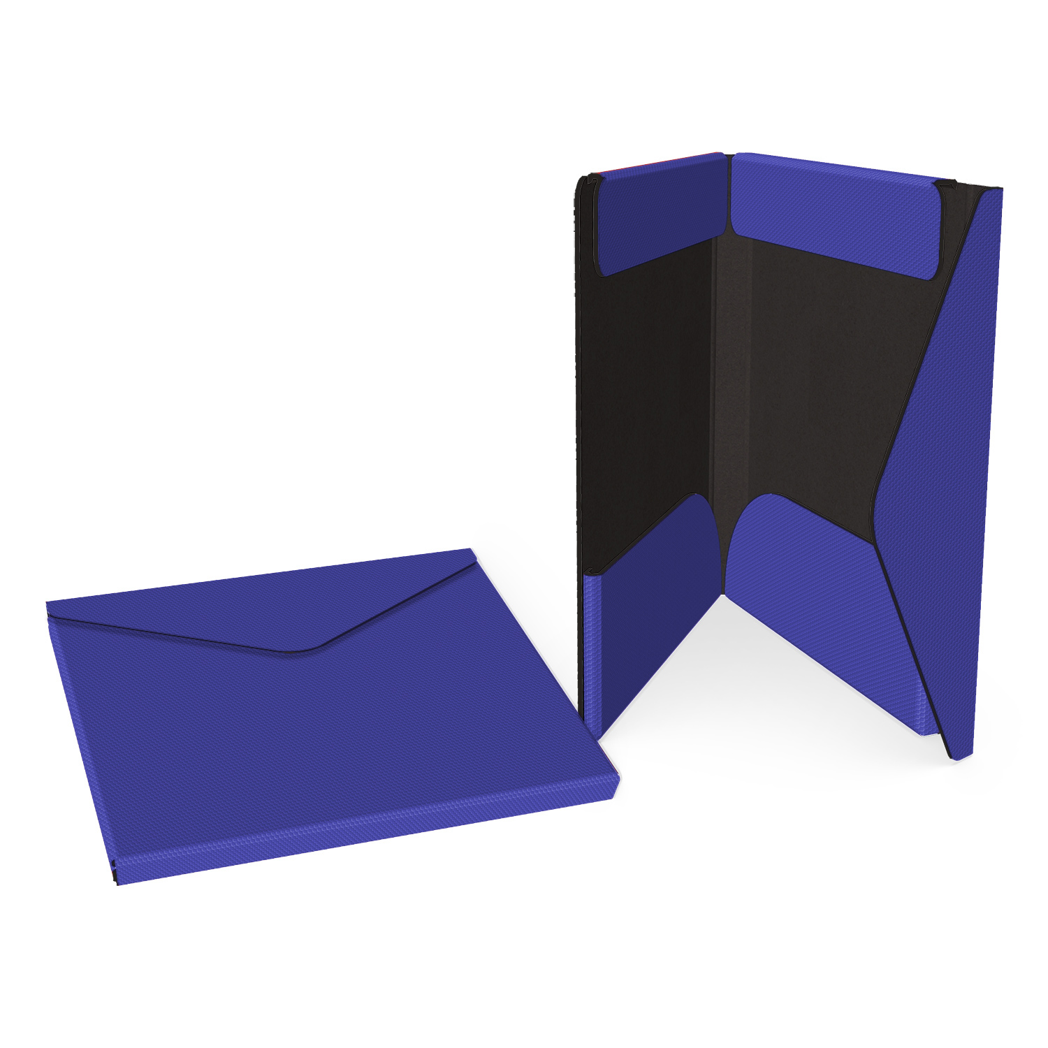 Portfolio 2 Pocket Folder w/ Snap or Velcro (10"x12"x1.125") 1
