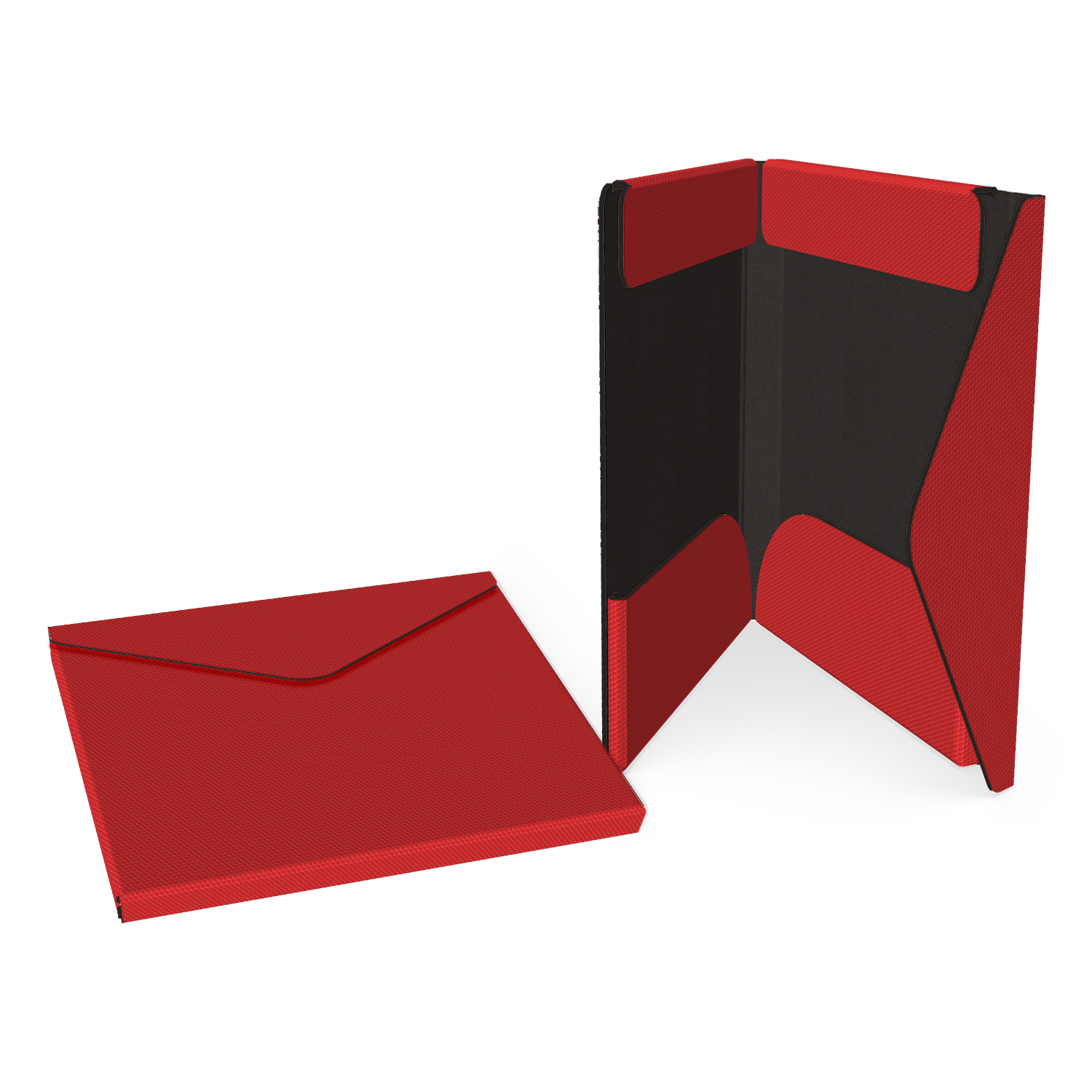 Portfolio 2 Pocket Folder w/ Snap or Velcro (10"x12"x1.125") 1