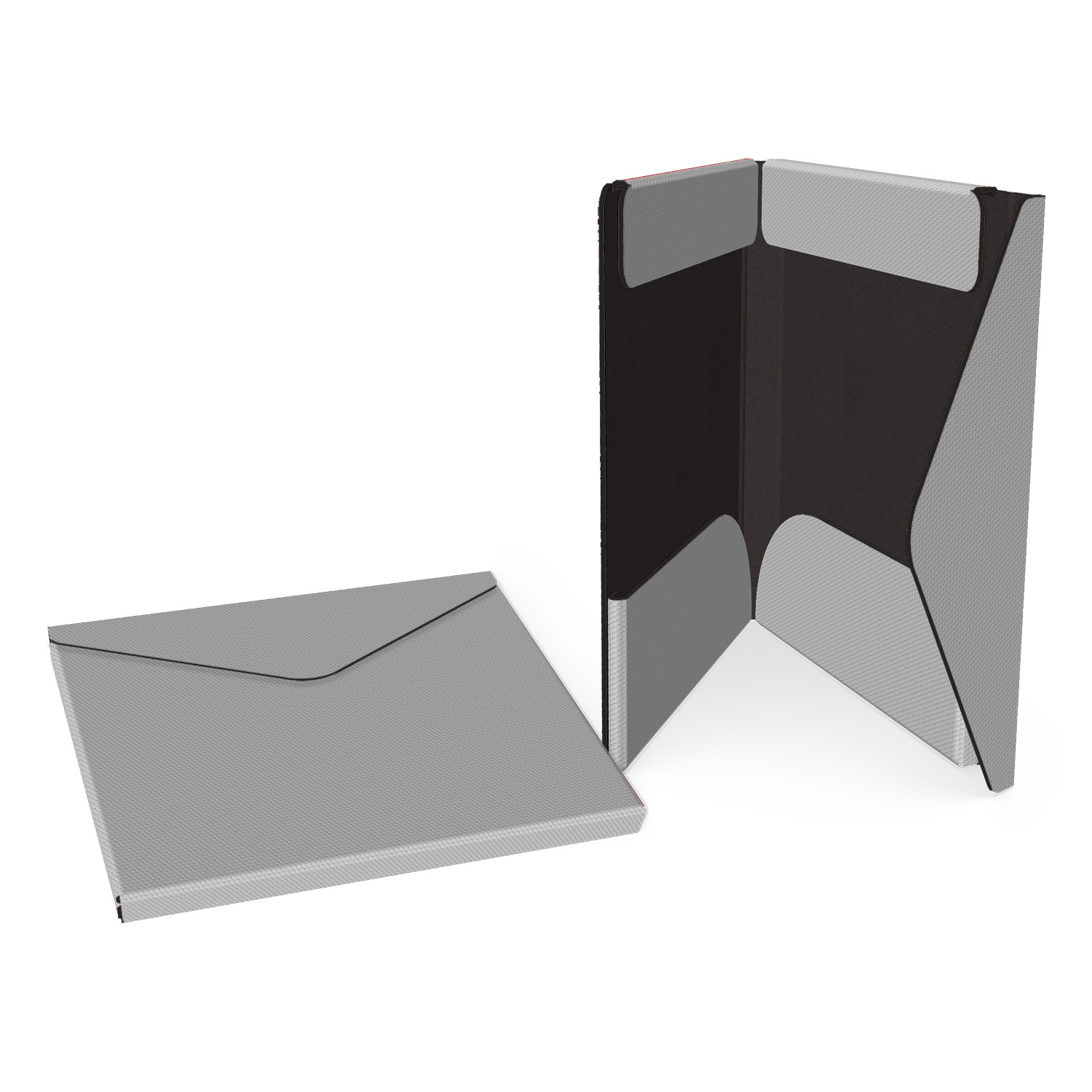 Portfolio 2 Pocket Folder w/ Snap or Velcro (10"x12"x1.125") 1