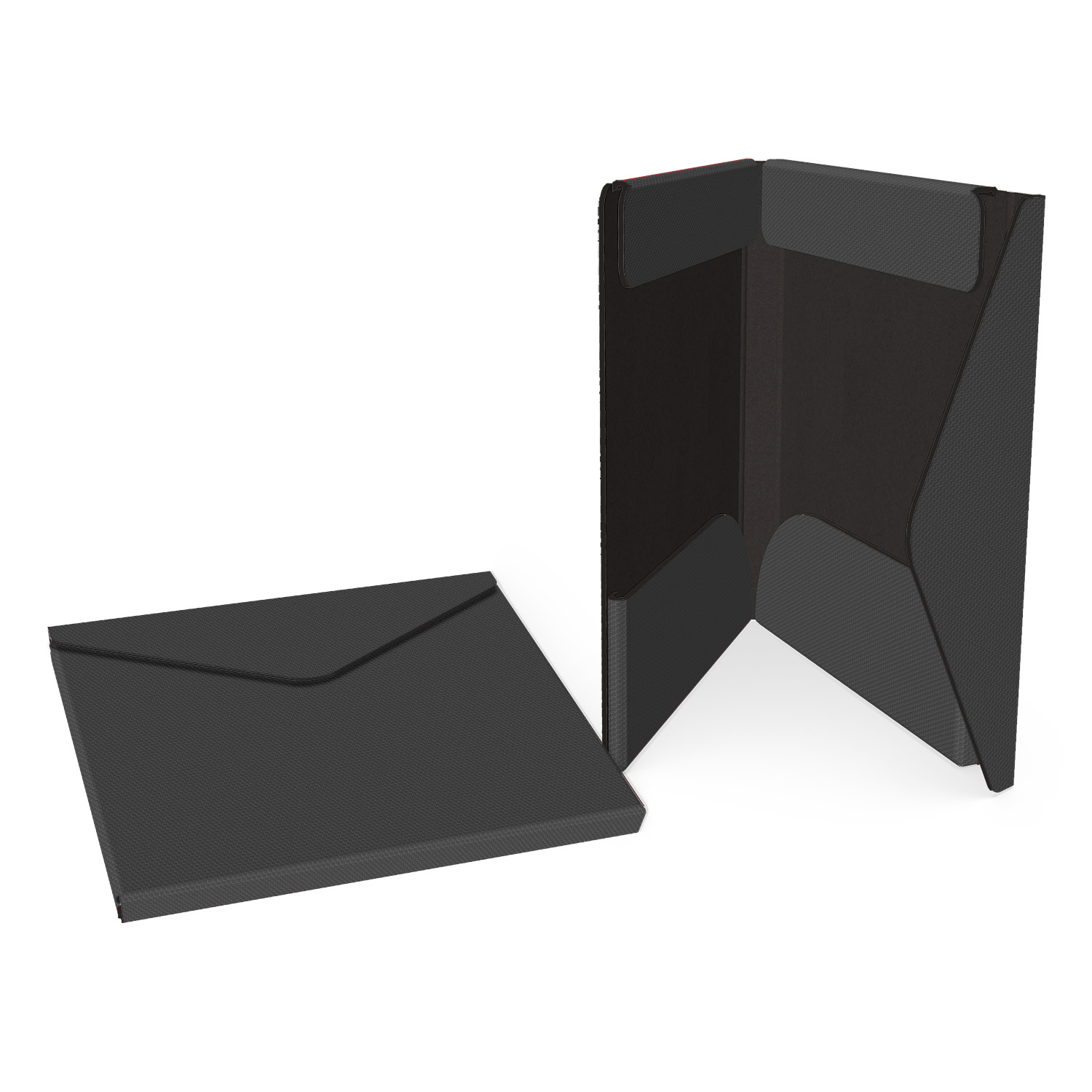 Portfolio 2 Pocket Folder w/ Snap or Velcro (10"x12"x1.125") 1