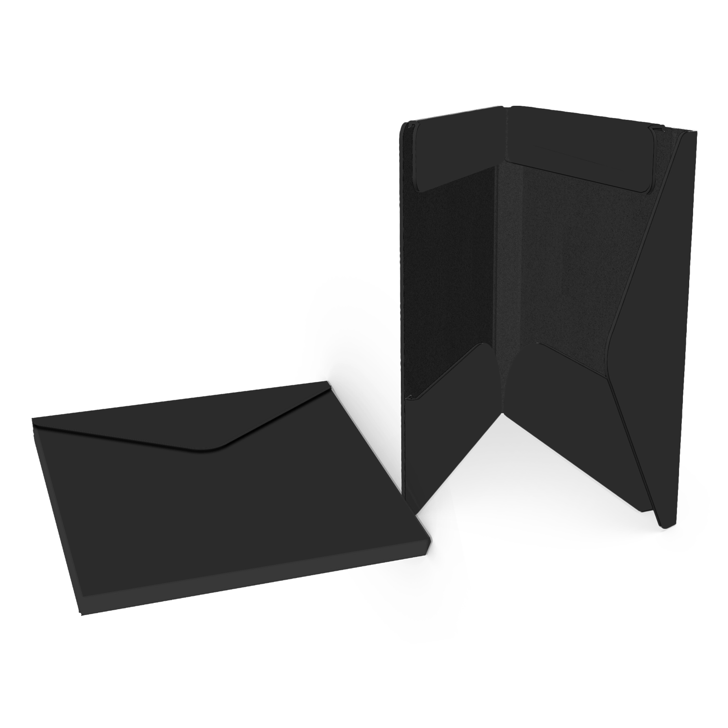Portfolio 2 Pocket Folder w/ Snap or Velcro (10"x12"x1.125") 1