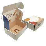 E-flute Full Color Custom Mailer Boxes - 9.5" x 8" x 4" 4 E-flute Full Color Custom Mailer Boxes - 9.5" x 8" x 4" 4