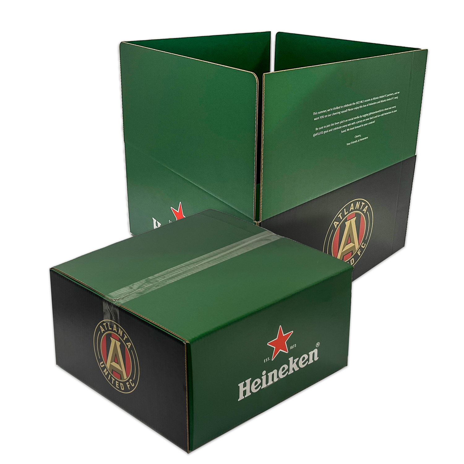 Full Color B-Flute Shipmaster Box Large Size 16.5" x 12.25" x 5" 1