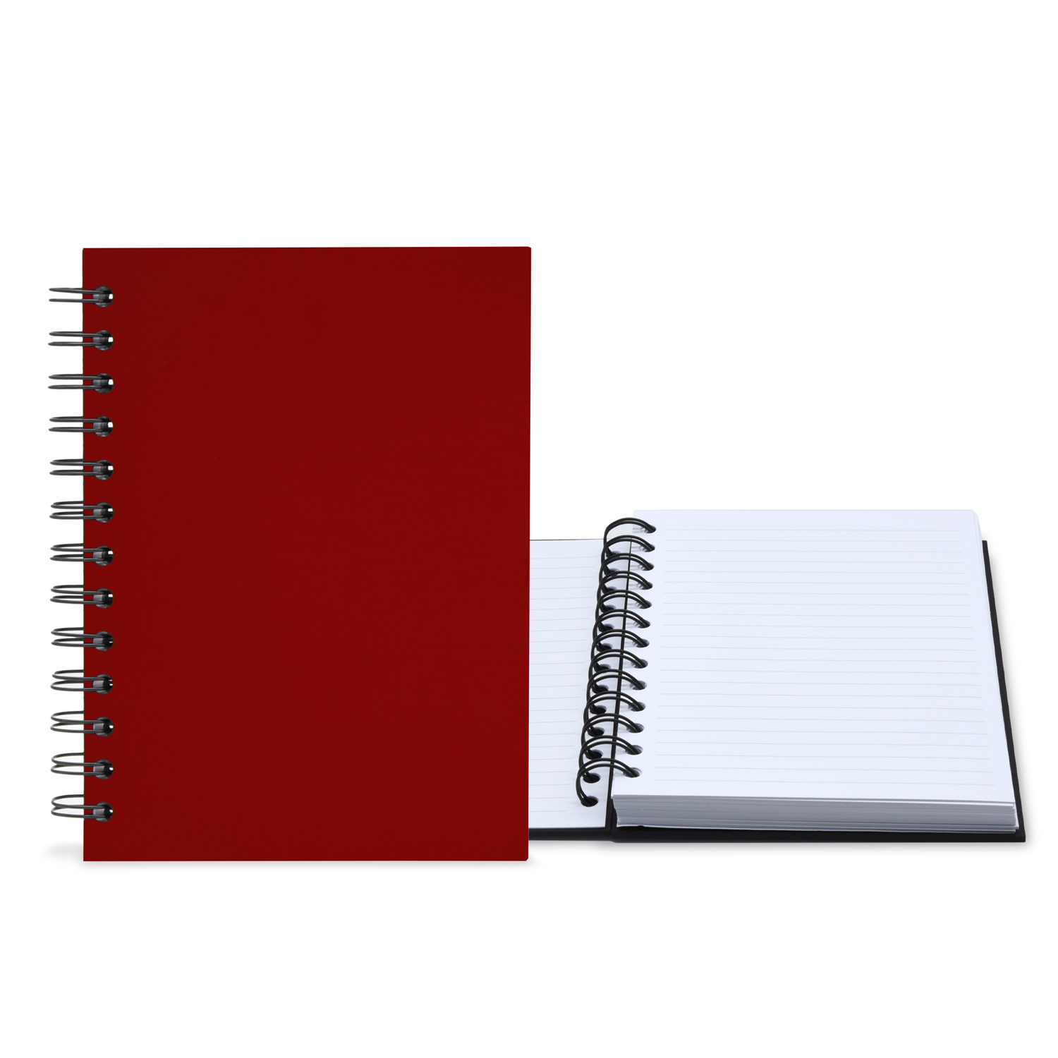 5" x 7" Premium Leather Spiral Journal 1
