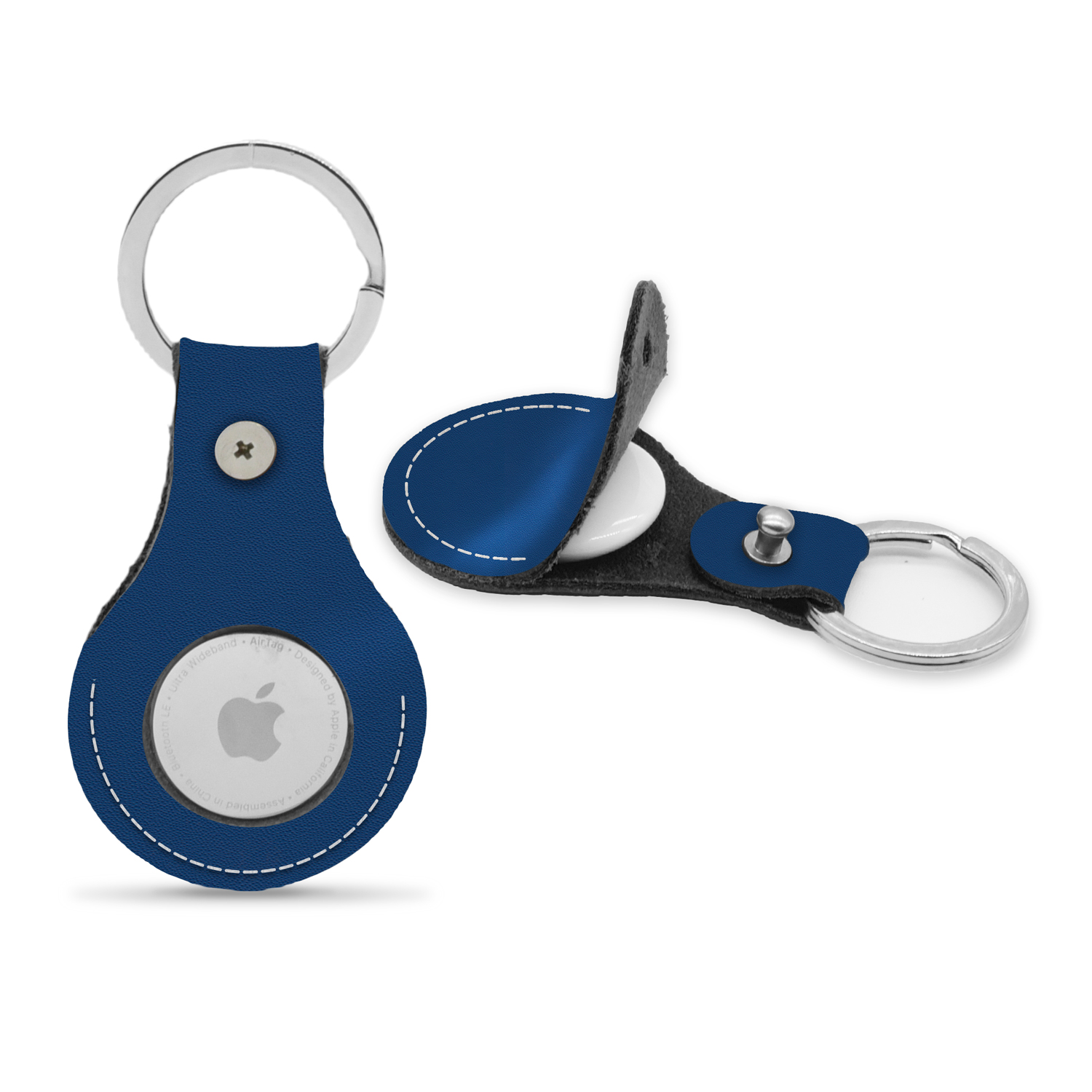 Classic Premium Leather Airtag Holder 2