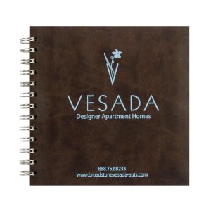 7" x 7" Premium Leather Spiral Journal 1 7" x 7" Premium Leather Spiral Journal 1