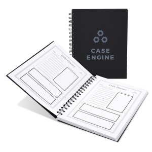 7" x 9" Premium Leather Spiral Journal 1 7" x 9" Premium Leather Spiral Journal 1