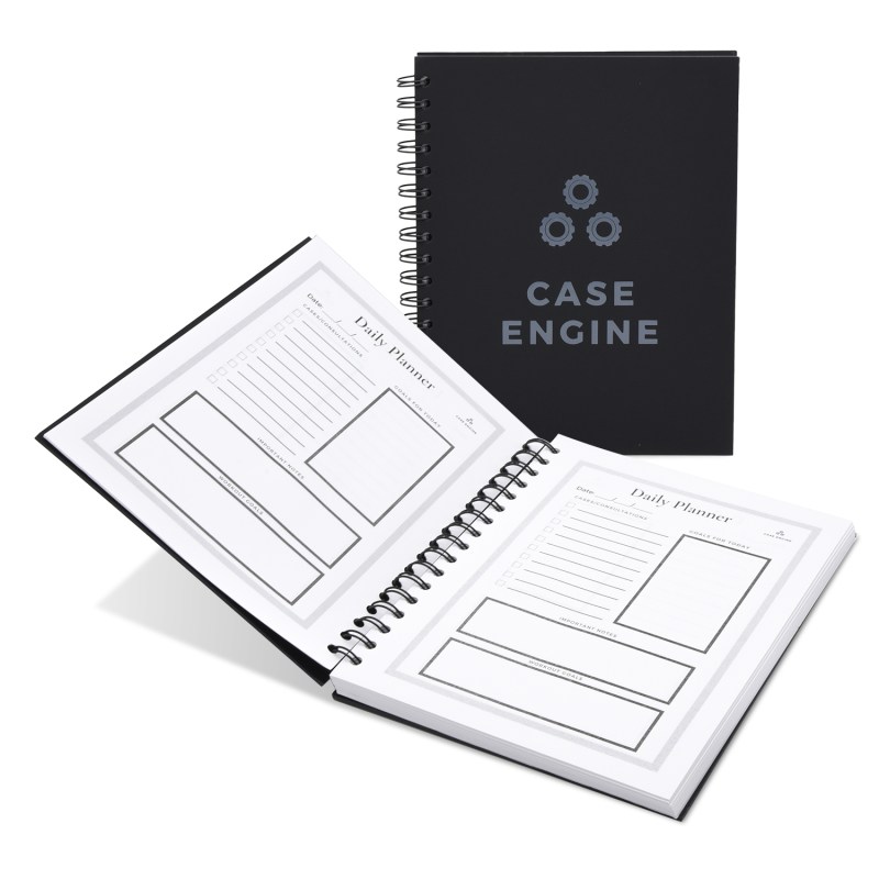 7" x 9" Premium Leather Spiral Journal 1 7" x 9" Premium Leather Spiral Journal 1