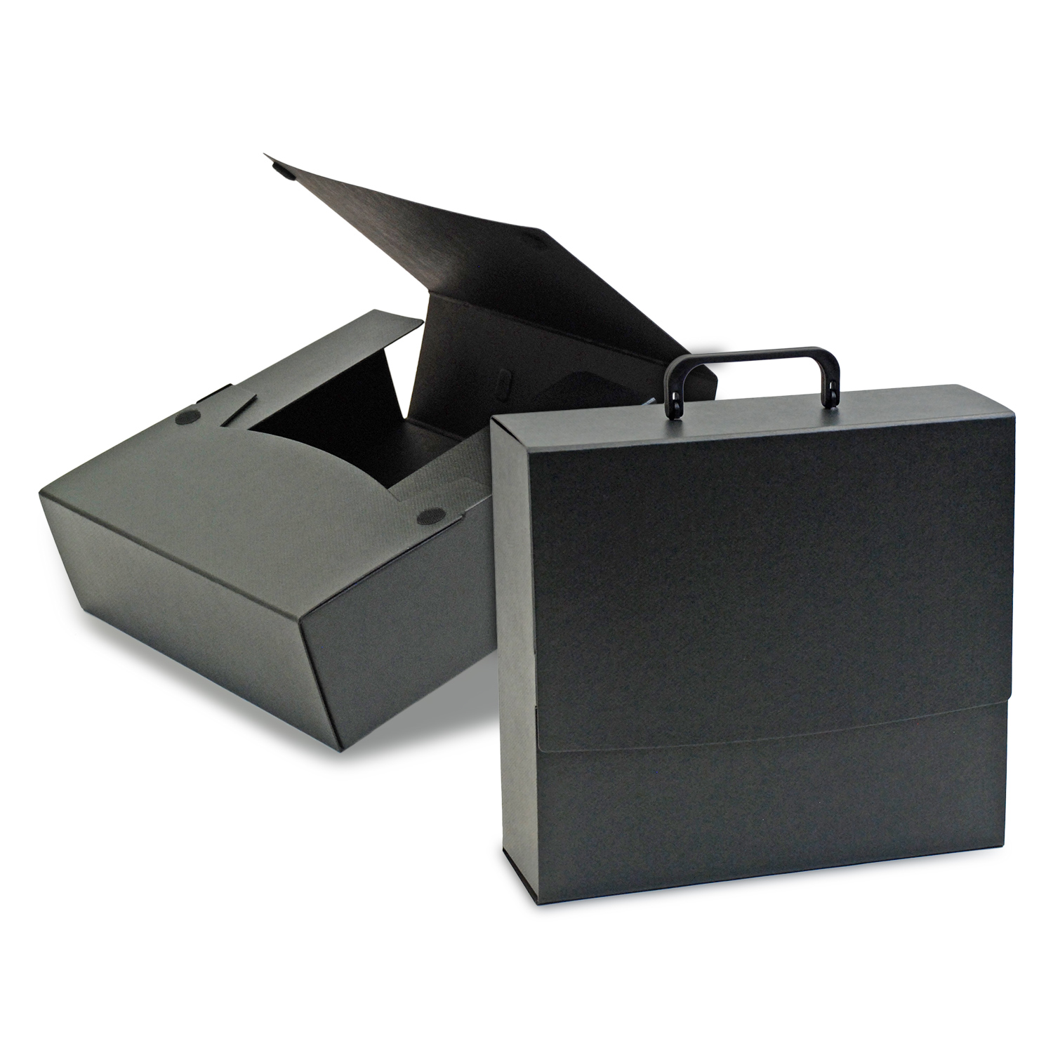 Large Portfolio Briefcase Style w/ Elastic (13"x12"x4") 1