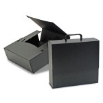 Large Portfolio Briefcase Style w/ Elastic (13"x12"x4") 1 Large Portfolio Briefcase Style w/ Elastic (13"x12"x4") 1
