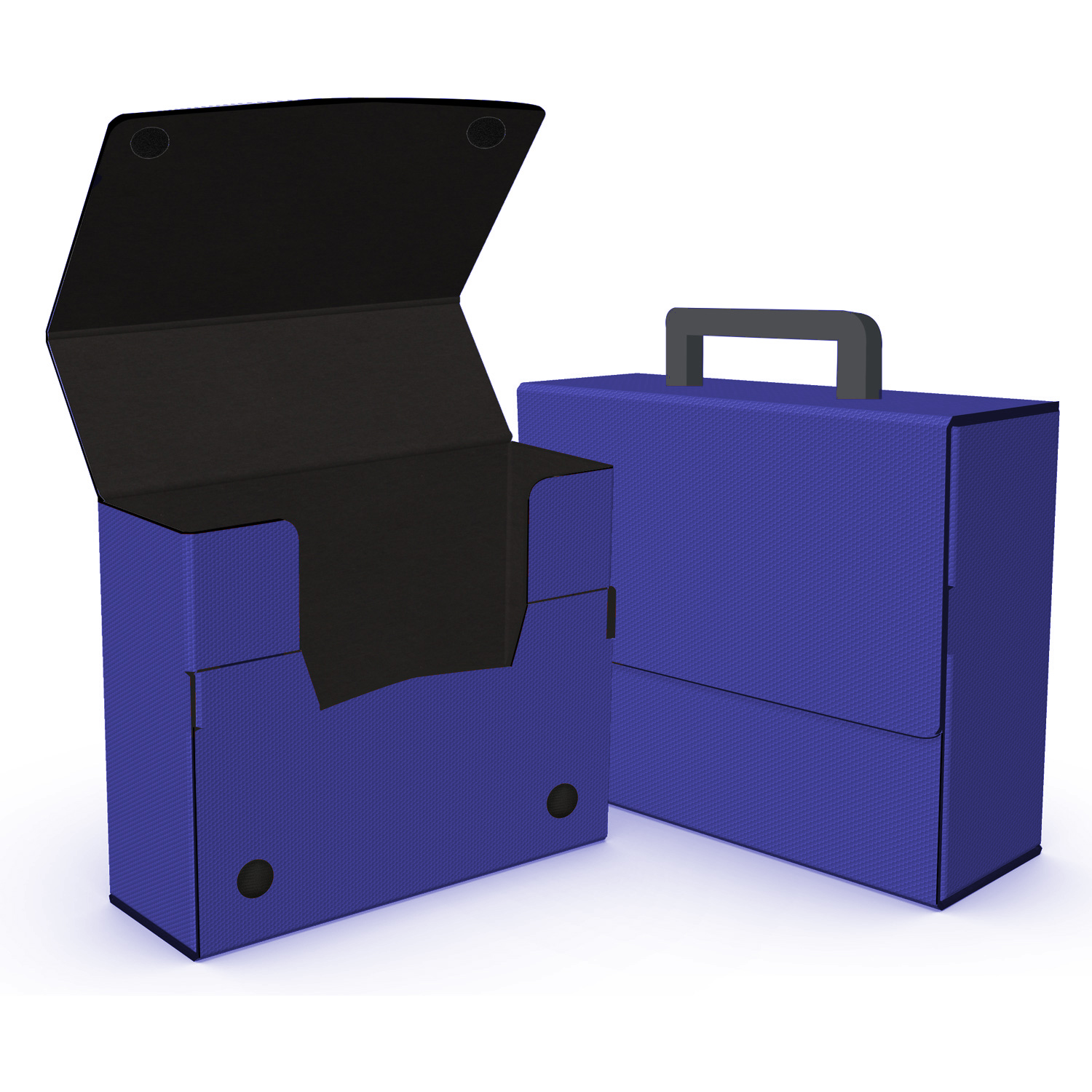 Large Portfolio Briefcase Style w/ Elastic (13"x12"x4") 1