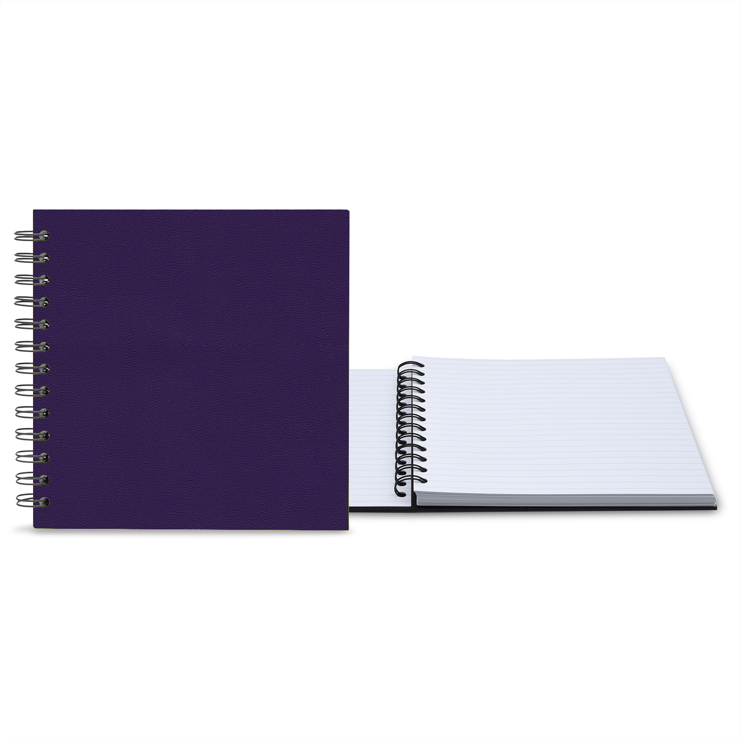 7" x 7" Senzabrite Square Spiral Journal 1