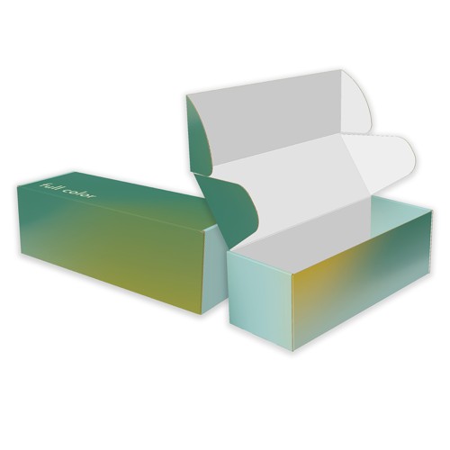 E-flute Full Color Custom Mailer Boxes - 15" x 5.5" x 5" 1 E-flute Full Color Custom Mailer Boxes - 15" x 5.5" x 5" 1