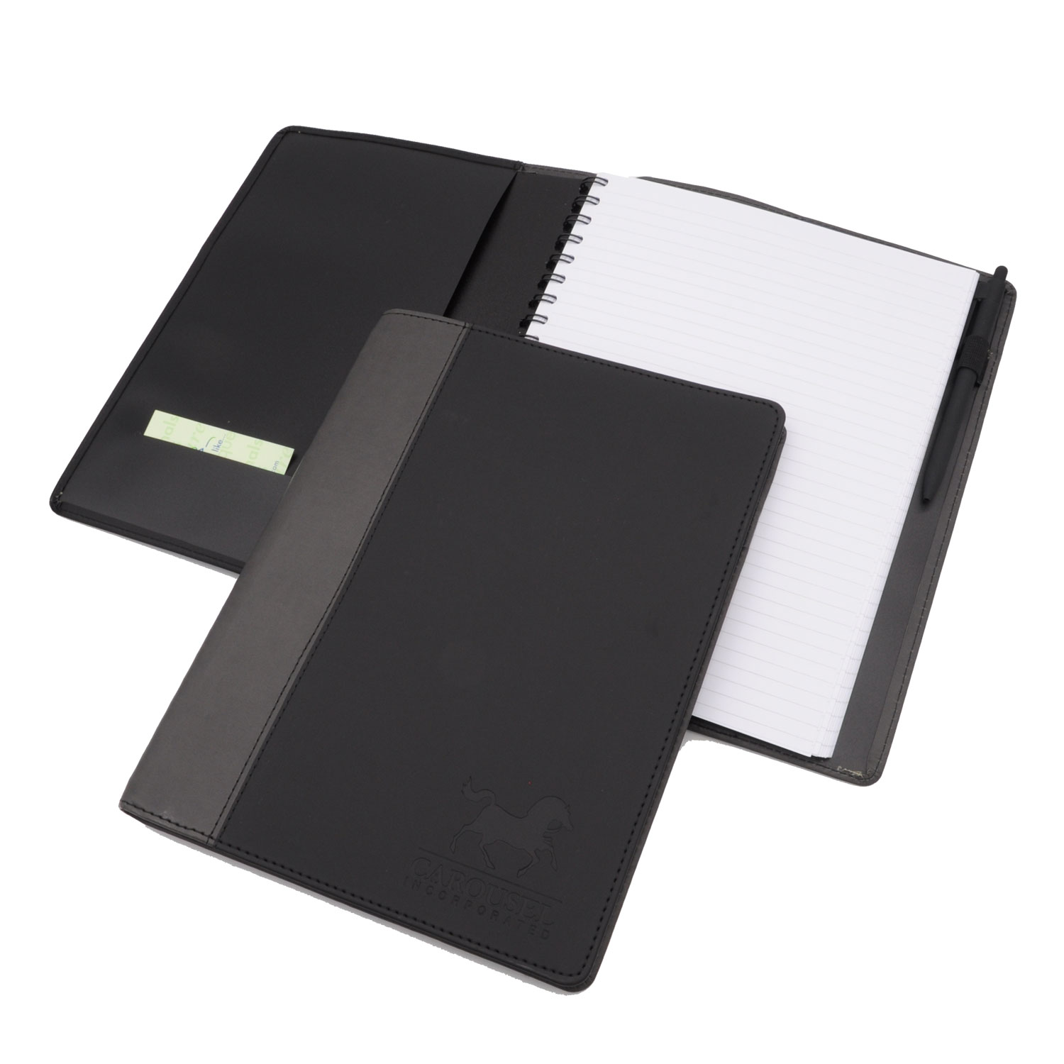 8" x 10.5" Refillable Market St. Spiral Journal Notebook 1