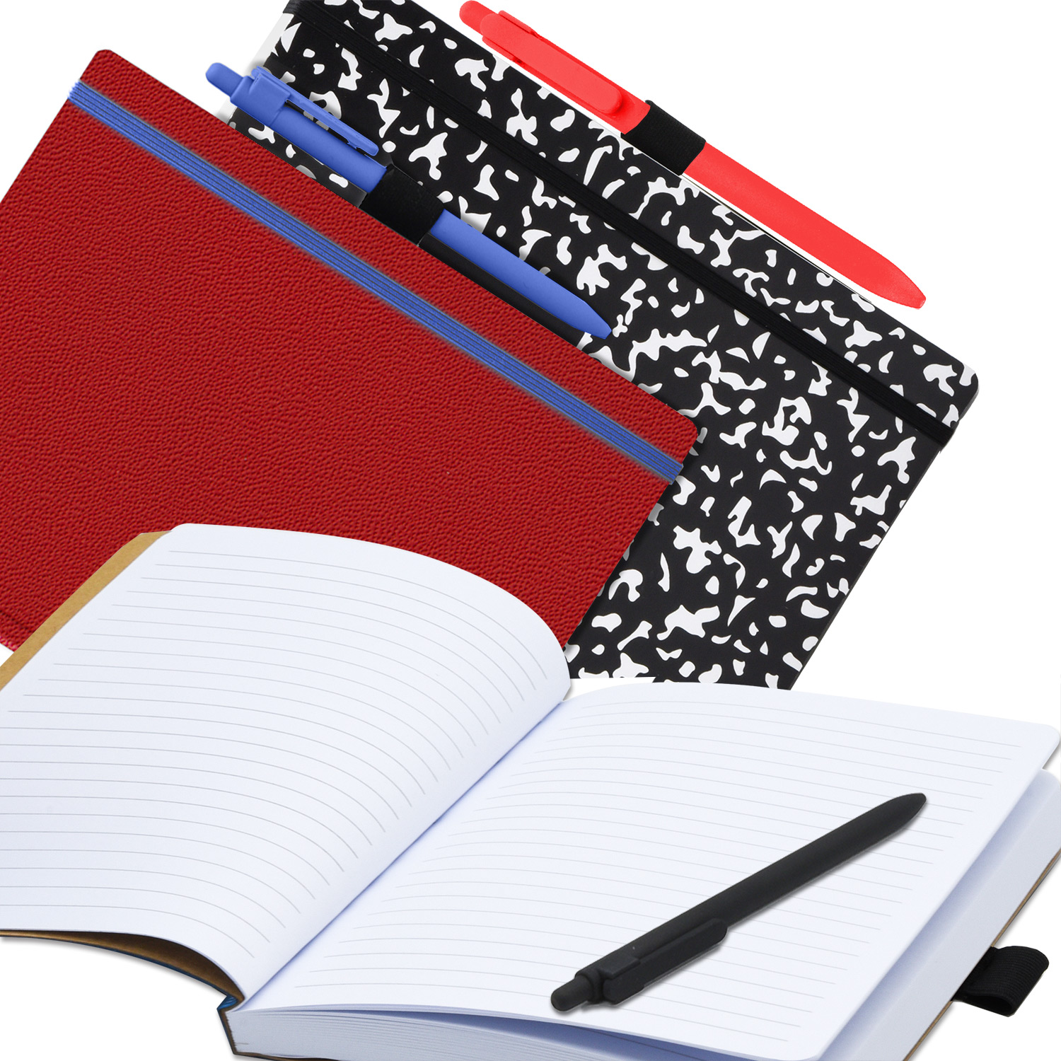 Senzabrite Perfect Bound Pen Journals (5"x7") 1 Senzabrite Perfect Bound Pen Journals (5"x7") 1