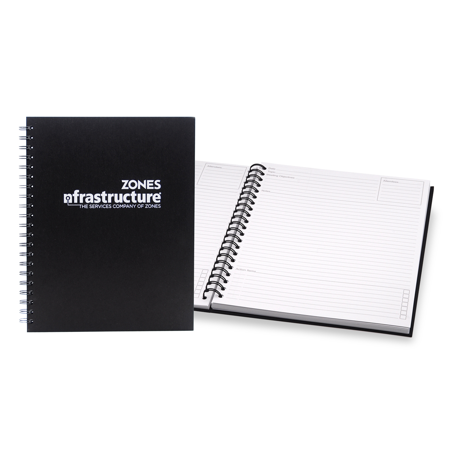 8.5" x 11" Classic Spiral Journal Notebook 1