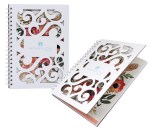 7" x 10" Venetian Curves Spiral Leather Journal 1 7" x 10" Venetian Curves Spiral Leather Journal 1