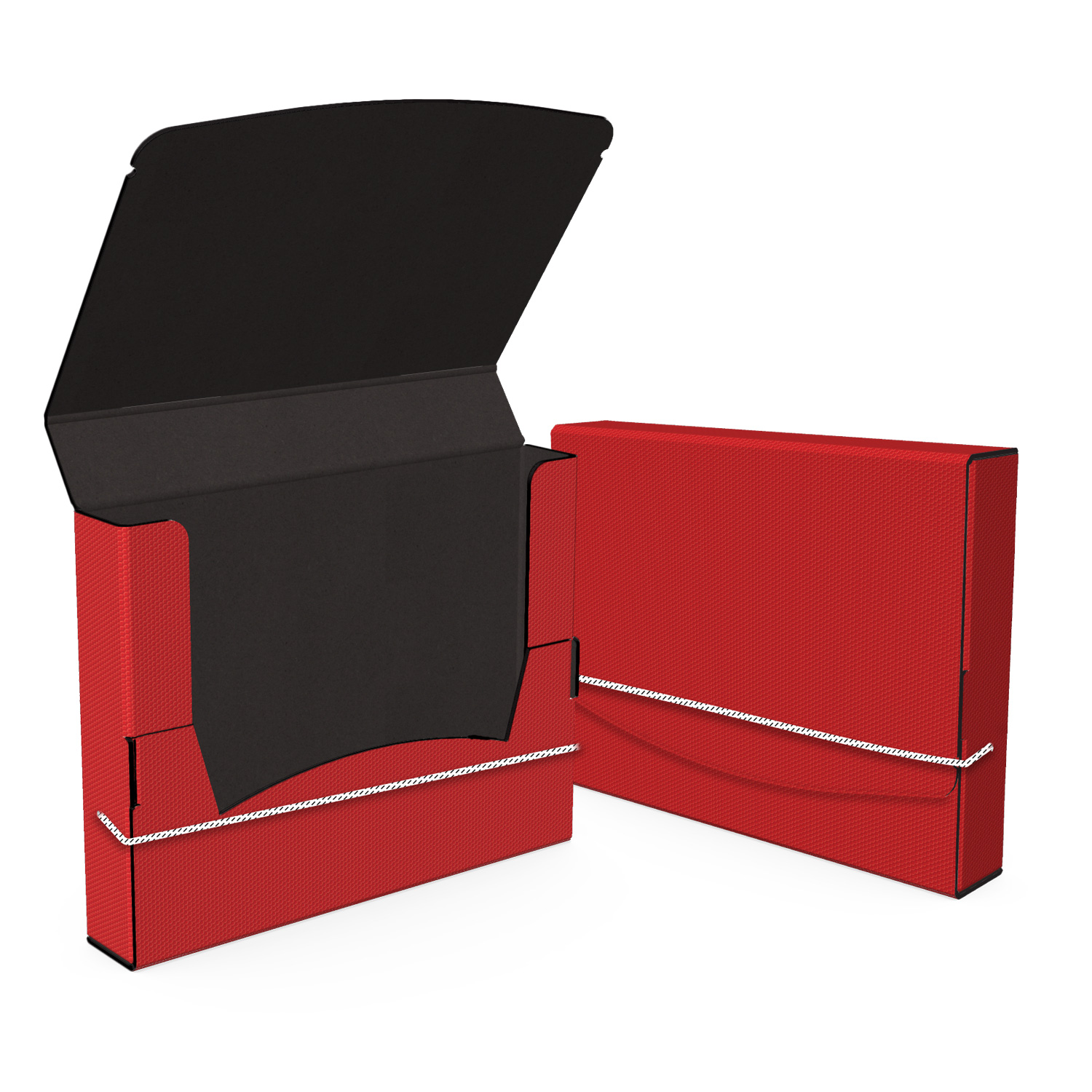 Medium Portfolio w/ Elastic (12.25"x9.50"x2") 1