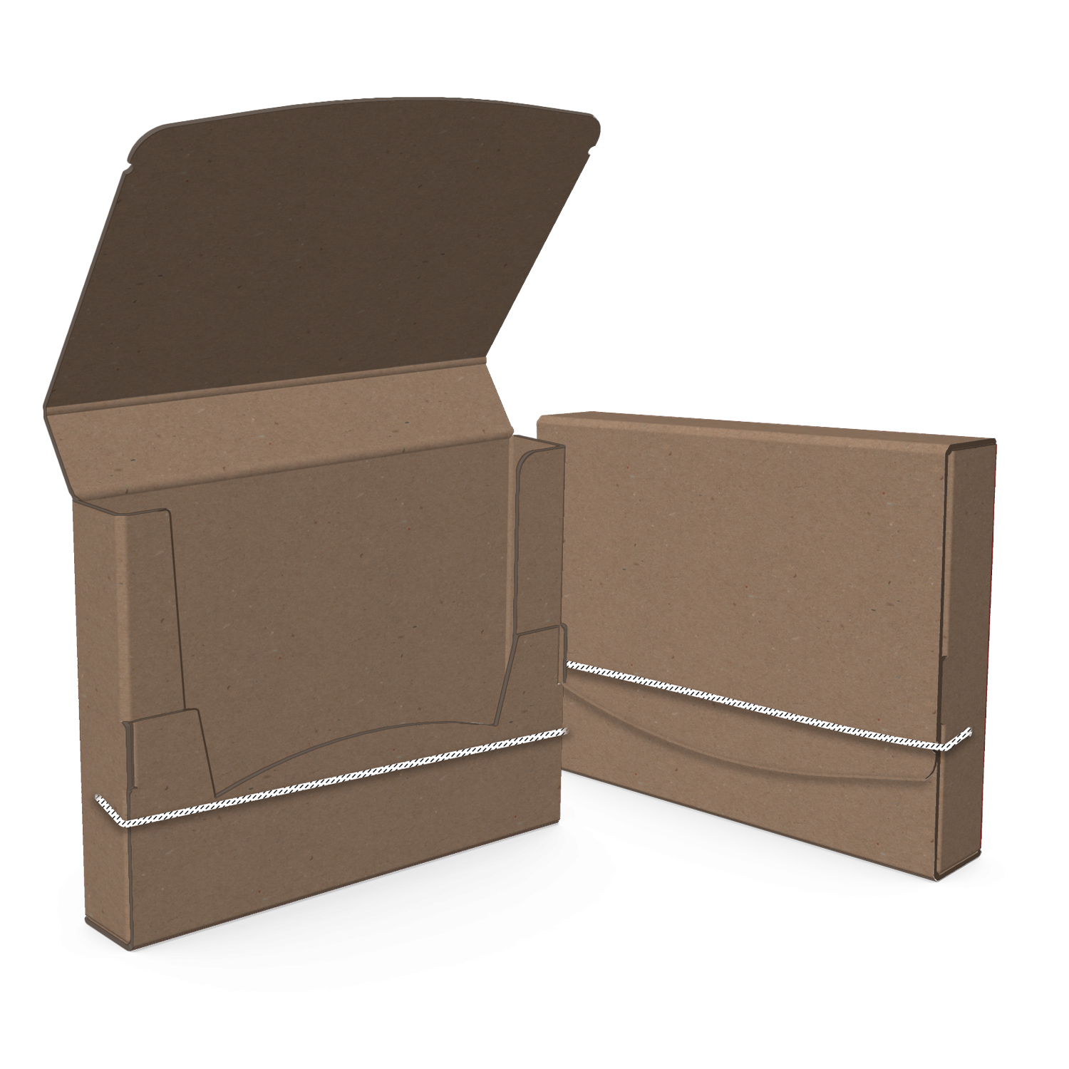 Medium Portfolio w/ Elastic (12.25"x9.50"x2") 1