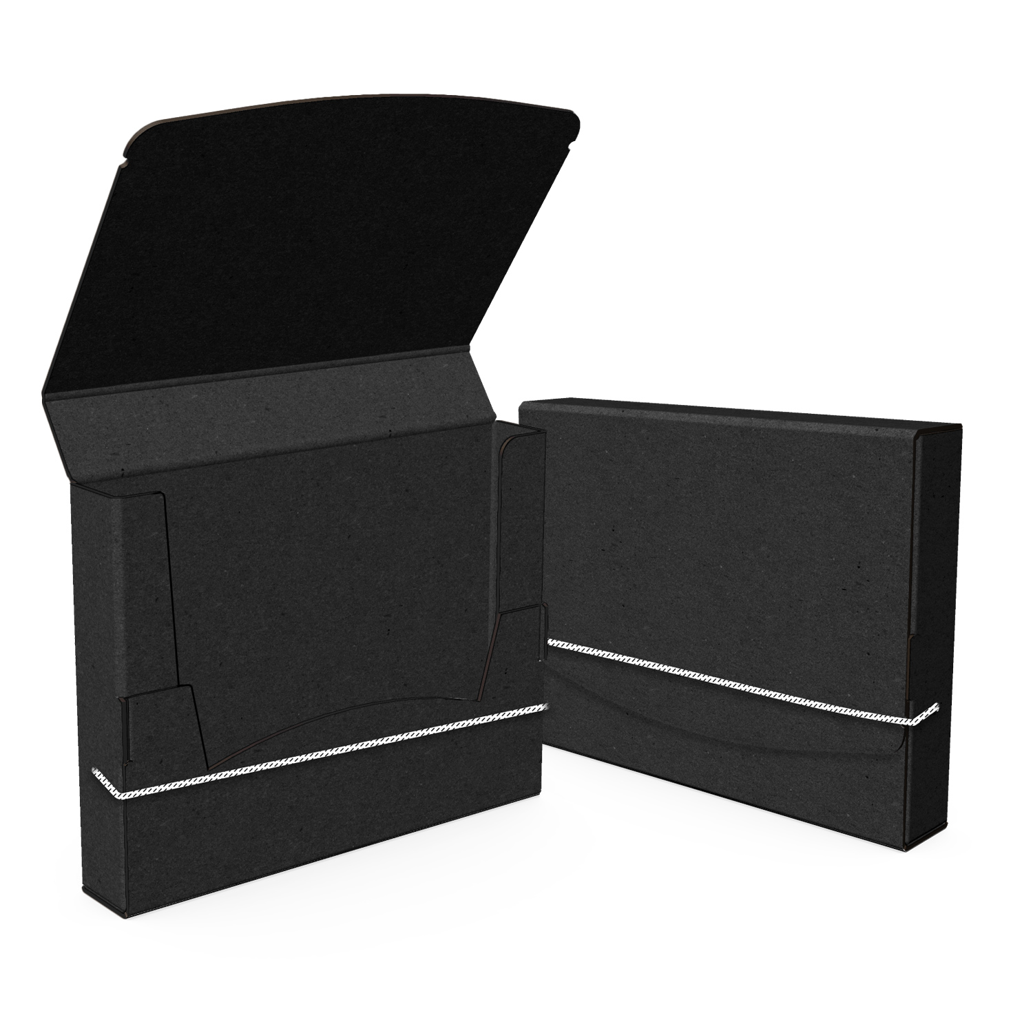 Medium Portfolio w/ Elastic (12.25"x9.50"x2") 1