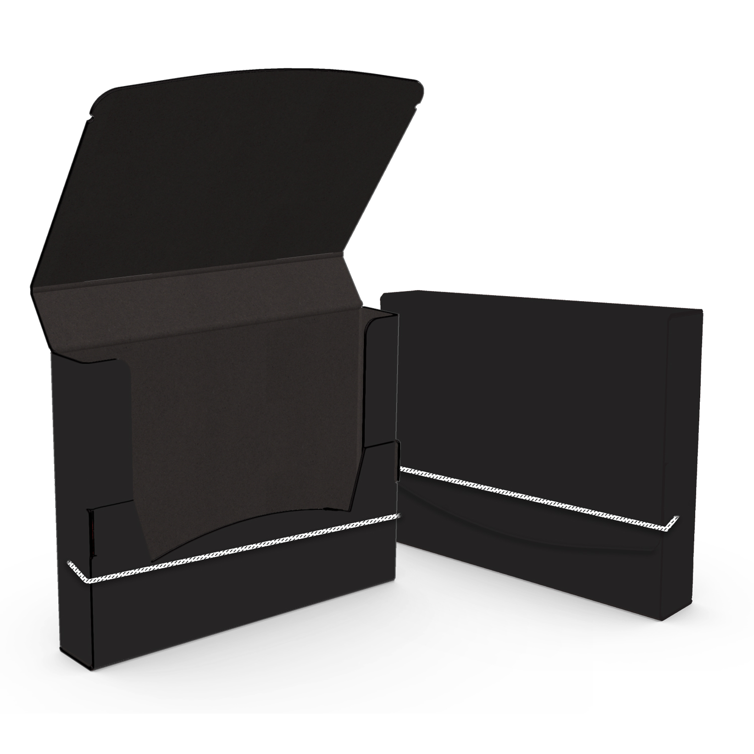 Medium Portfolio w/ Elastic (12.25"x9.50"x2") 1