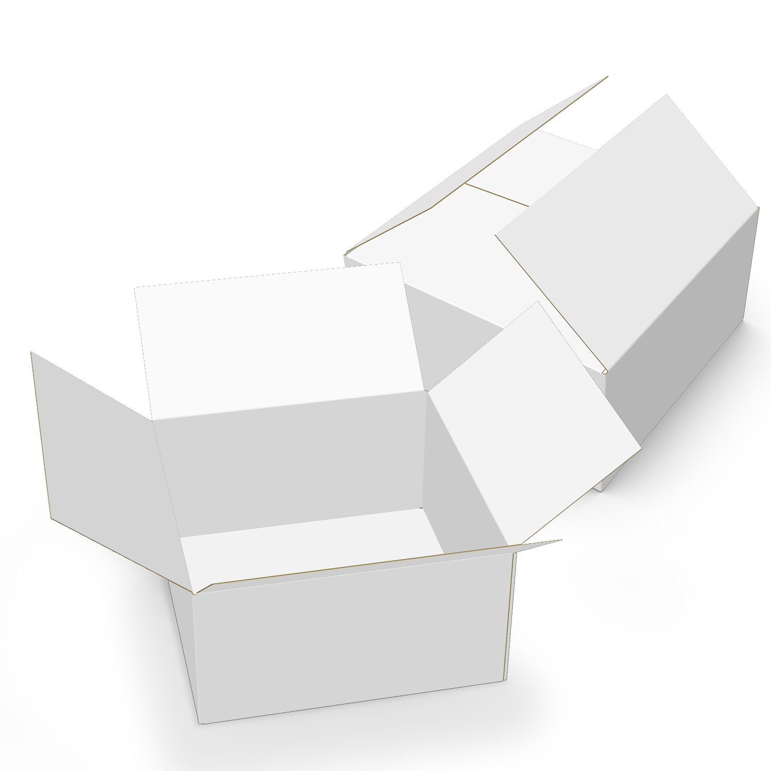 Full Color B-Flute Shipmaster Box Large Size 16" x 16" x 8" 1