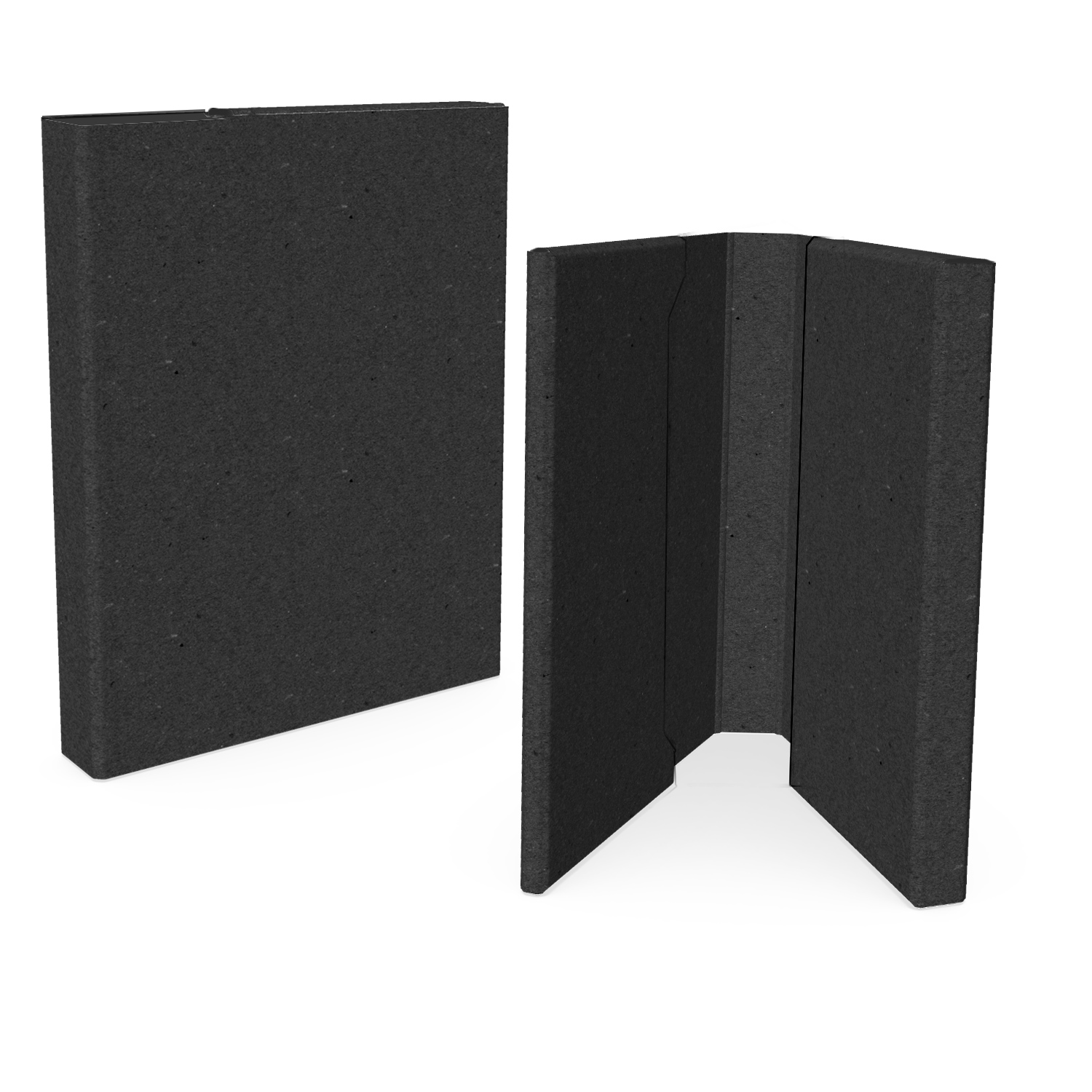 Portfolio 2 Pocket Folder(9.313"X11.625"X1.5") 1