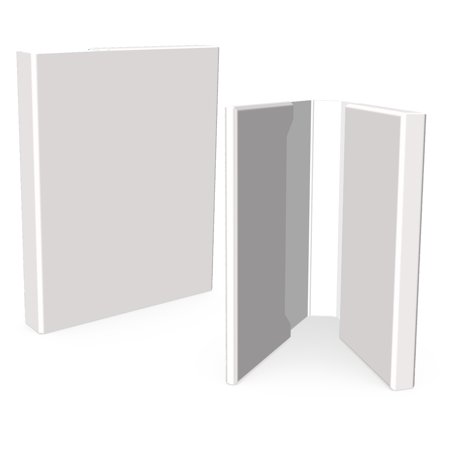 Portfolio 2 Pocket Folder(9.313"X11.625"X1.5") 1