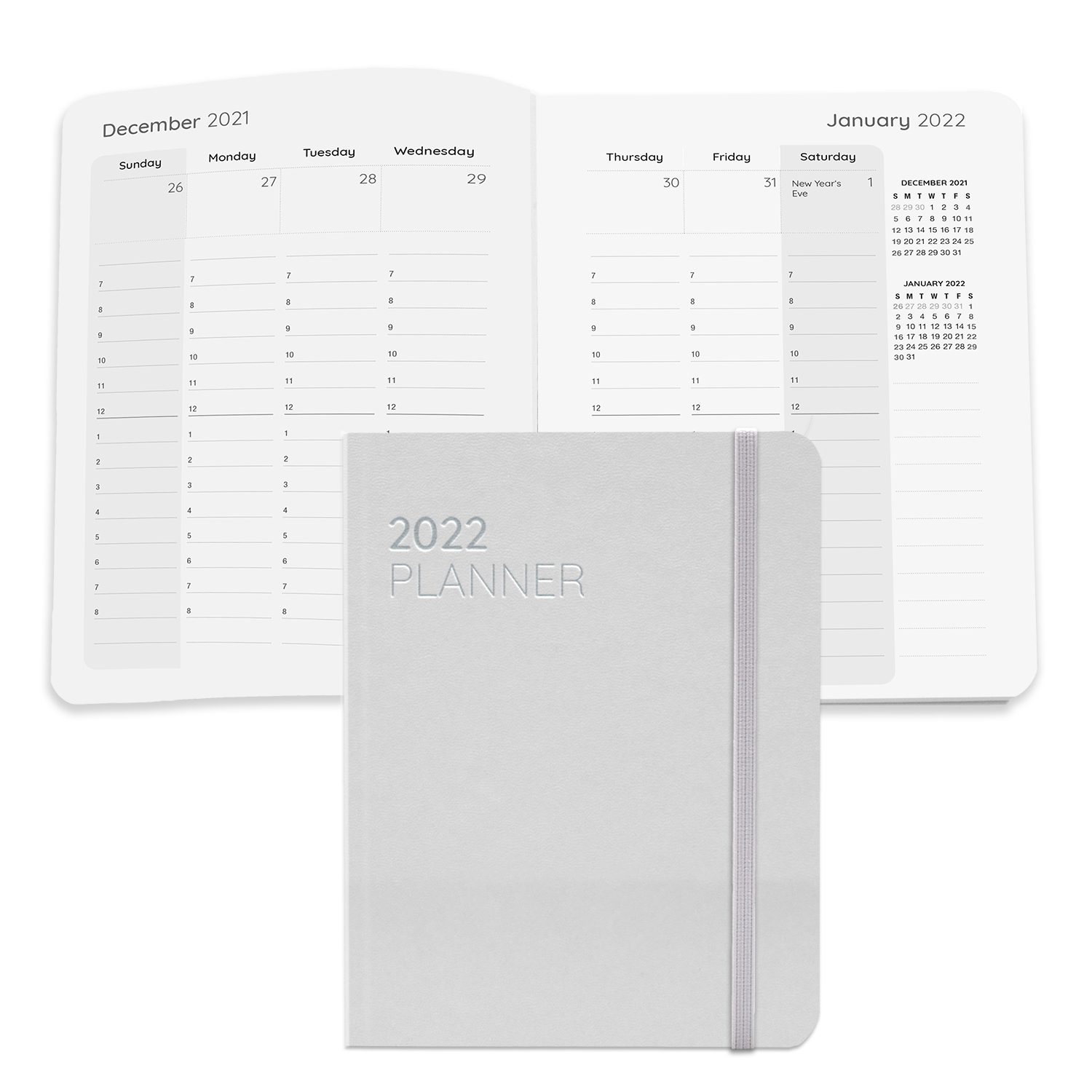 Full Color Perfect Bound Weekly Planner Journal Book 1