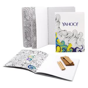 5" x 7" Coloring Commuter Stitched Journal 1 5" x 7" Coloring Commuter Stitched Journal 1