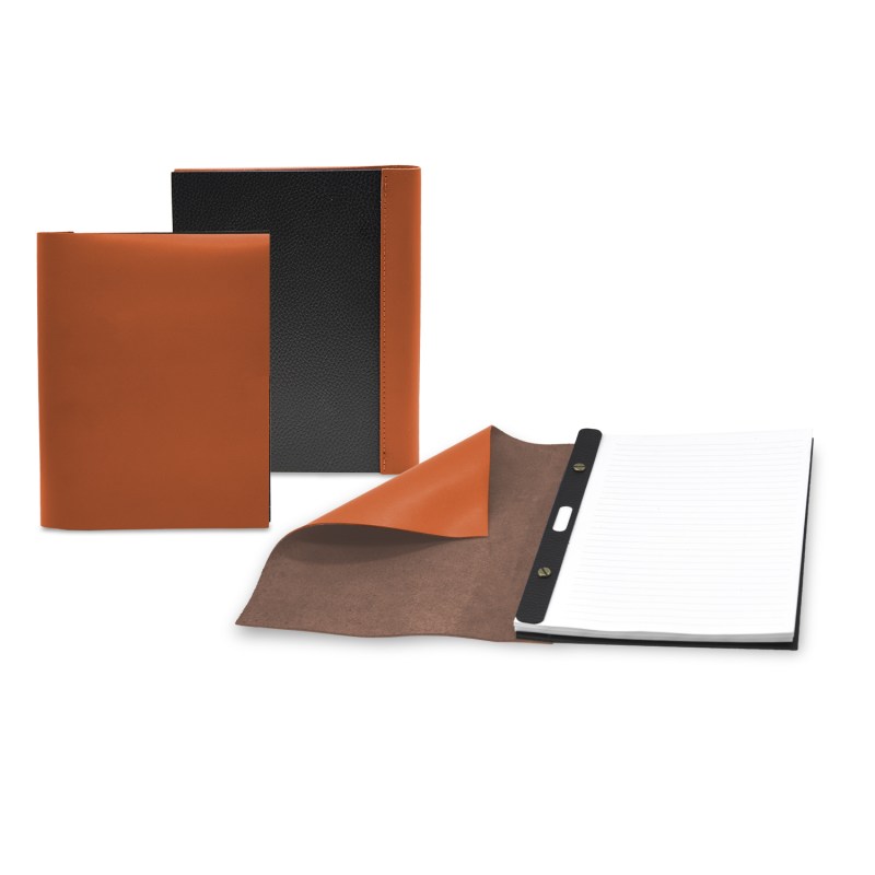 7" x 9" Genuine Leather 70 Sheets Refillable Journal Notebook 2 7" x 9" Genuine Leather 70 Sheets Refillable Journal Notebook 2