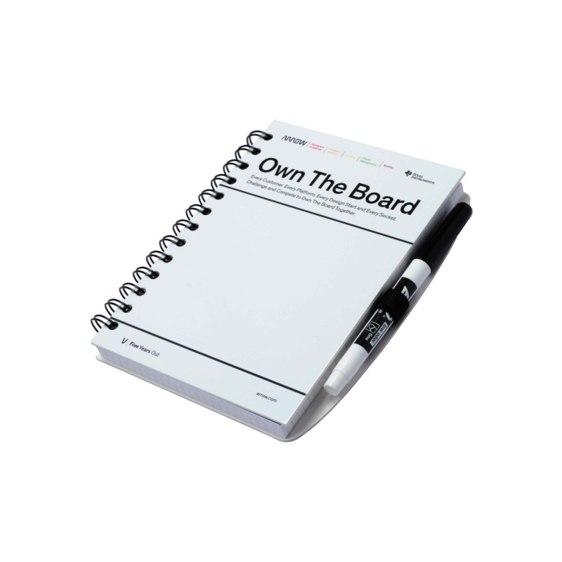 5" x 7" Dry Erase Spiral Journal 1 5" x 7" Dry Erase Spiral Journal 1