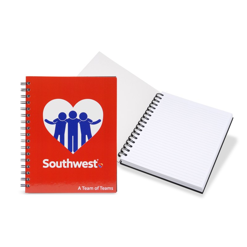 7" x 9" Full Color Laminated Spiral Journal 1 7" x 9" Full Color Laminated Spiral Journal 1