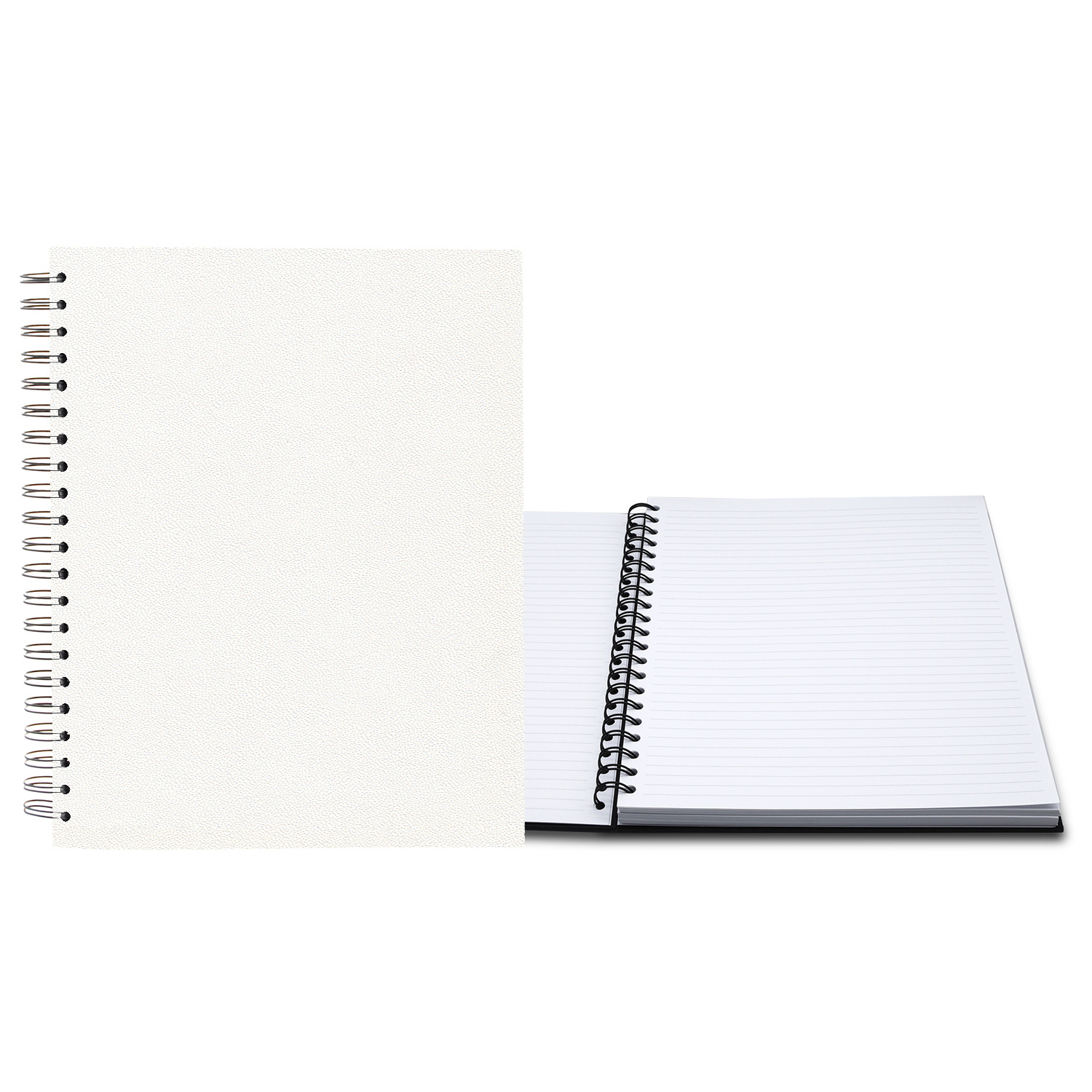 8.5" x 11" Senzabrite Large Spiral Journal 1