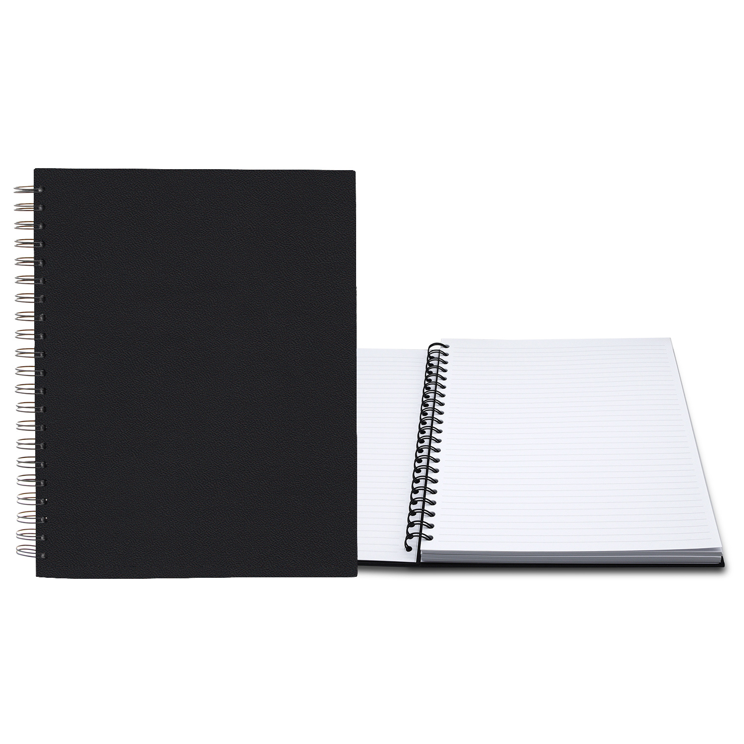 8.5" x 11" Senzabrite Large Spiral Journal 1