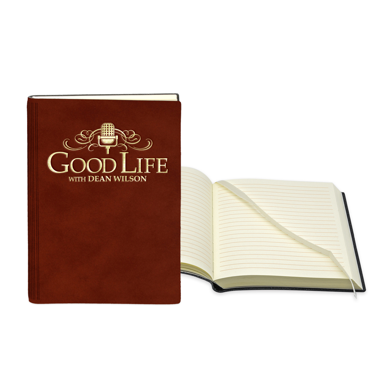 5" x 7" Leather Bookbound Journal 1