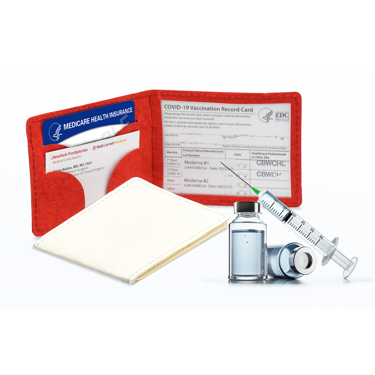 Paperzen Covid-19 Vaccination Card Holder 1 Paperzen Covid-19 Vaccination Card Holder 1