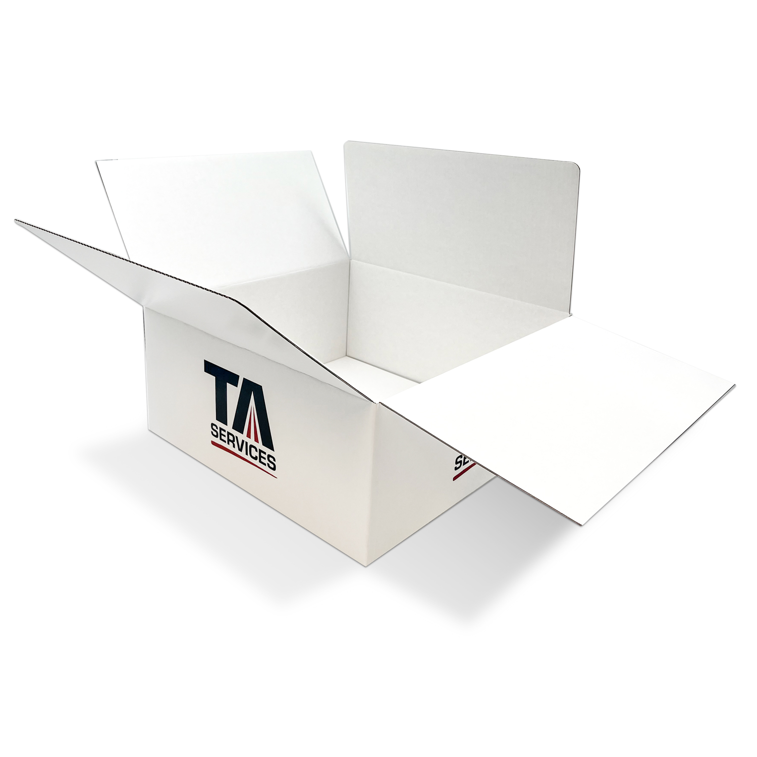 Full Color B-Flute Shipmaster Box Large Size 18" x 18" x 8" 1