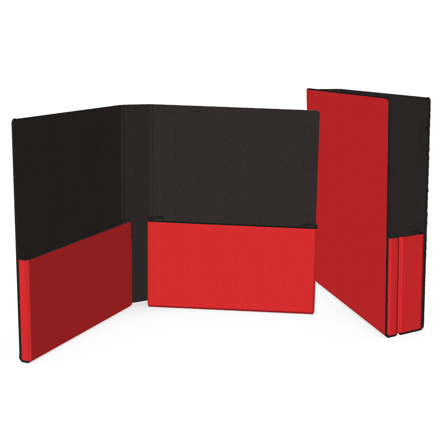 2-Pocket Portfolio Folder (9.75"x11.5"x1.875") 1