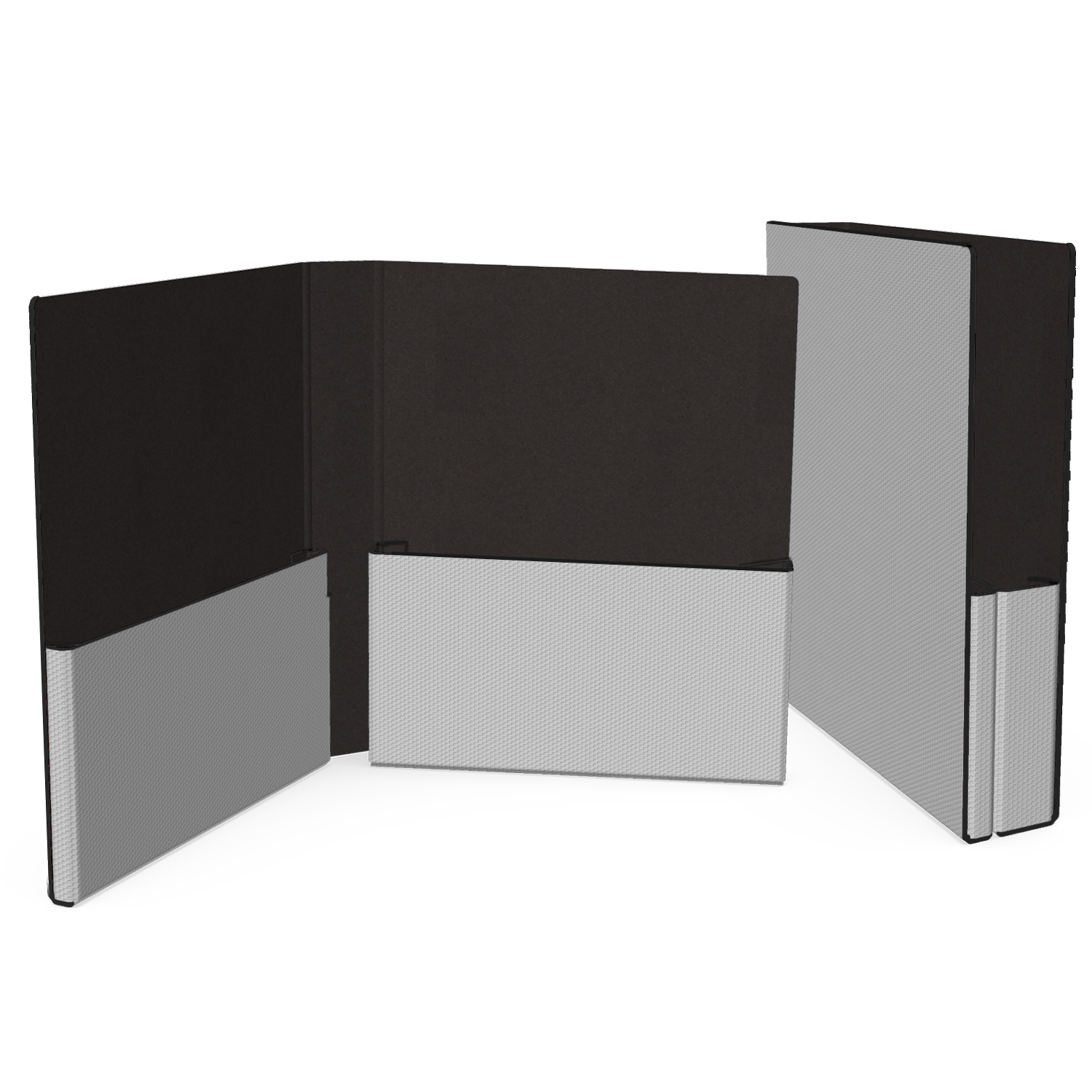 2-Pocket Portfolio Folder (9.75"x11.5"x1.875") 1