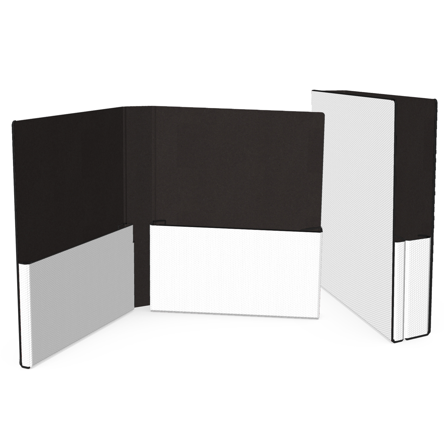 2-Pocket Portfolio Folder (9.75"x11.5"x1.875") 1